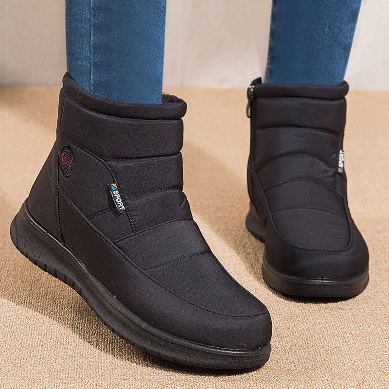 Bota Feminina de Inverno Peluciada - Impermeável