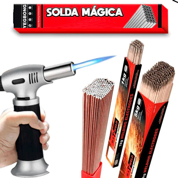 Kit Solda Max - Prático e Fácil